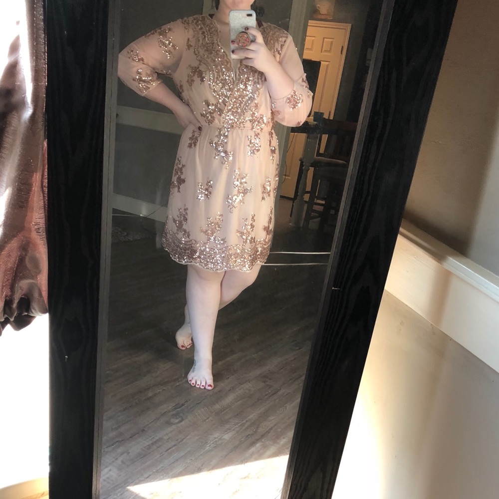 Sequined New Years Dress